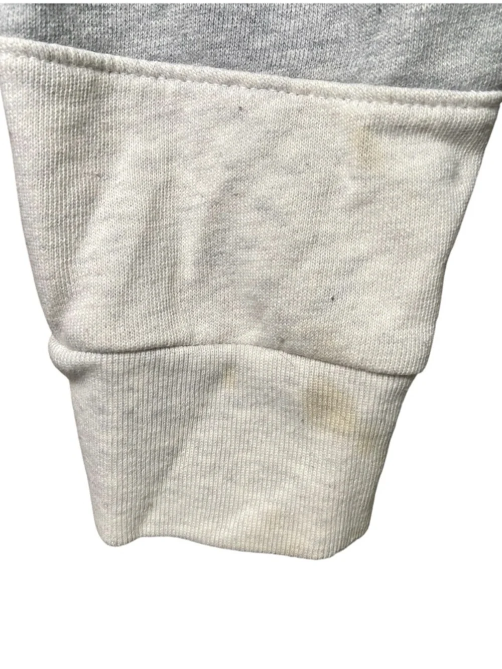Gap Women's Sweatshirt Hoodie Logo Remix Pullover Grey Size L - Picture 4 of 6